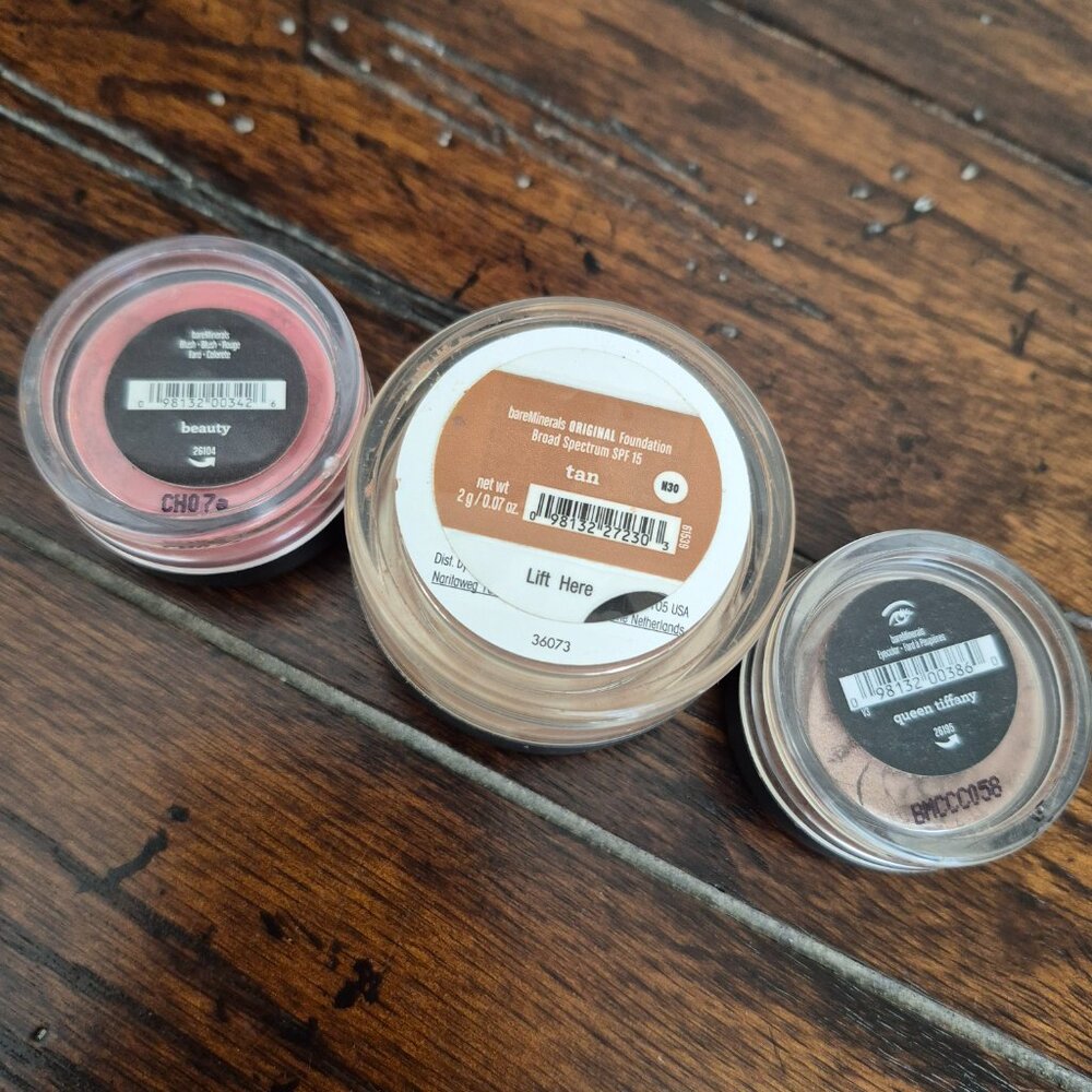 New / Unopened bareMinerals Lot - Foundation, Blush, and Eye Shadow - Picture 3 of 3